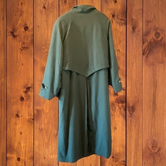 Reduced Price Full length Valerie Stevens Trench Coat SZ10 - Picture 3 of 7